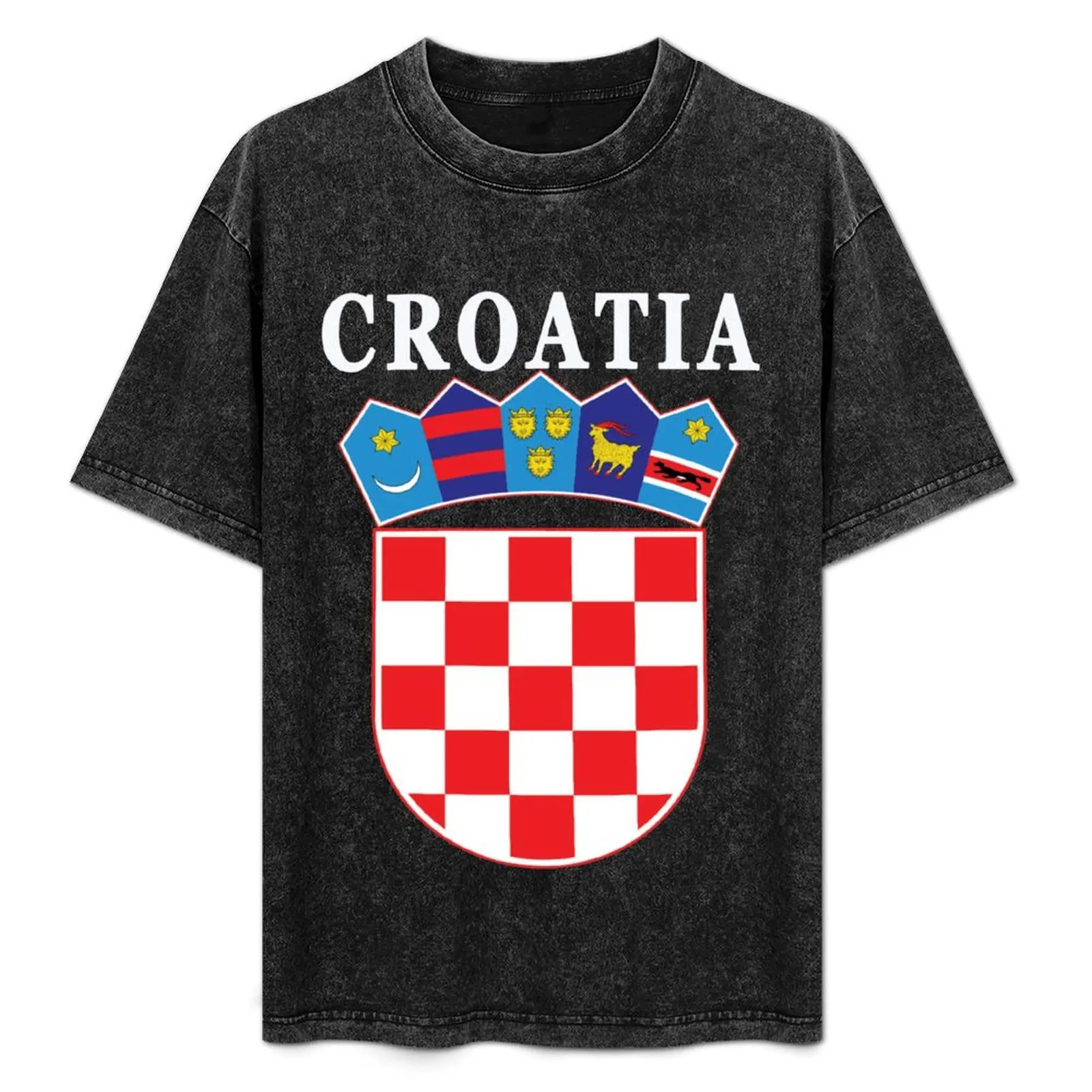 

Croatia Deluxe Football Jersey Design T-Shirt Funny t-shirt animal prinfor boys plain black t shirts men