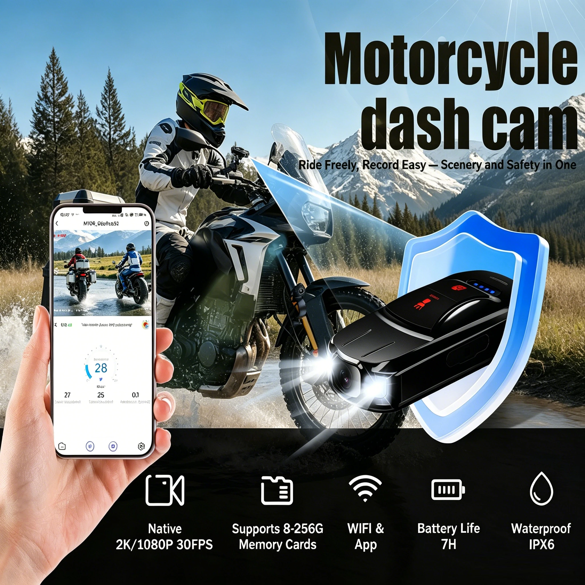 camera-dvr-moto-1080p-enregistreur-de-conduite-pour-moto-camera-de-casque-de-velo-Etanche-camera-moto-wifi-gps-enregistreur-video-de-conduite