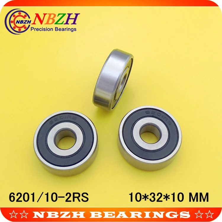 NBZH bearing 2PCS 6202/10 Non-standard Special Bearings 6202/10-2RS 6202-10 -2RS 10*35*11mm