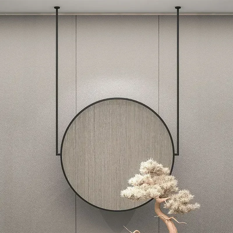 Modern Metal Frame Gold Brass Wall Mounted Home Decor Shatterproof Easy Assembly Sturdy Durable Stable Comfortable Ergonomic