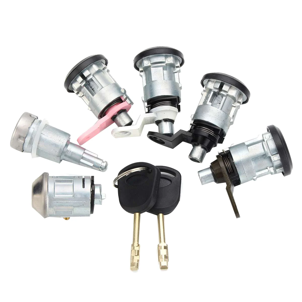 

Прочный комплект замков зажигания из 6 предметов с 2 ключами для Ford Transit Mk5 1994-2000 гг.