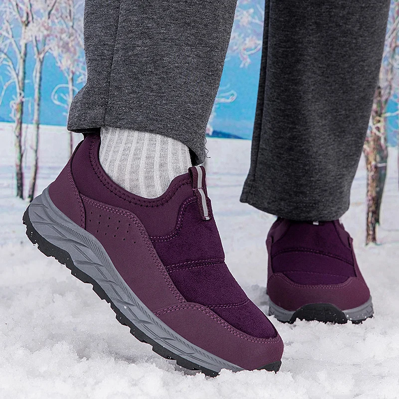 

New-Style Comfortable, Breathable & Versatile Walking Casual Shoes: Warm Thickened Snow Boots for Couples