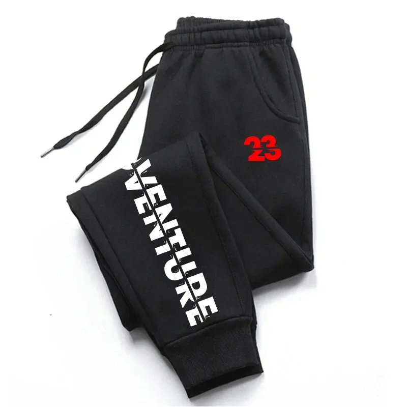 

23 Printed Jogging Sports Cotton Pants for Men Daily Sweatpants Hot Sales Versatile New Fashion The Four Seasons Men's Clothing