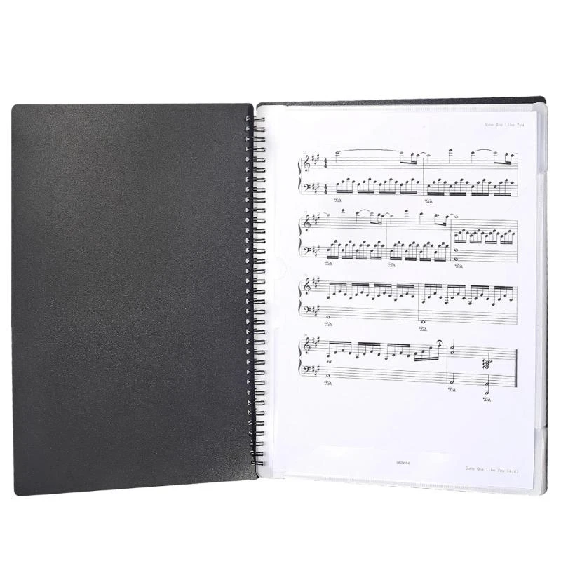 Music Sheet File Paper Storage Folder Sheet Music Holder for Music Stand