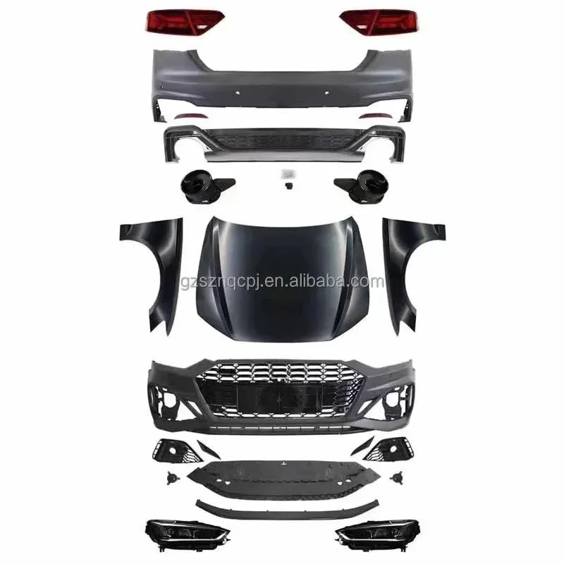 

Body Kit for A5 Accessories 2018-2016 Upgraded to RS5 2021+ Facelift Bumper Car Bumper