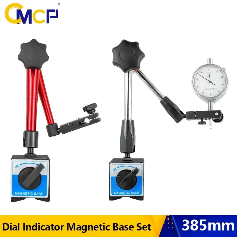 

CMCP Dial Indicator Magnetic Base Holder 0.01mm Dial Gauge Magnetic Base Holder Measure Rular Instruments Tool