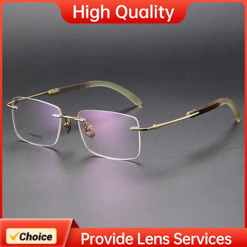 

Ox Horn Eyeglasses Frame New High Quality Buffalo Horn Glasses Eyeglasses Frames Men Women Glasses Frame HS921A029