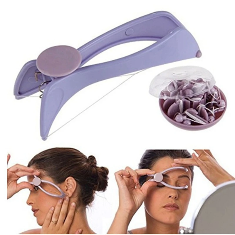 Extractor de vello Facial, pinza para tirar del vello Facial y de los labios, 1 piezas