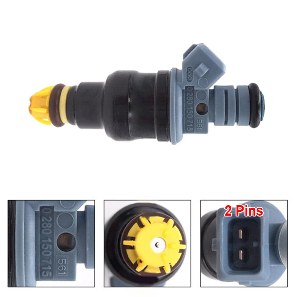 6-teilige Kraftstoffeinspritzdüse für BMW 3er E30 316i 318i 325i E36 5-Serie E34 518i 525i E32 E38 750i E31 850i 0280150715