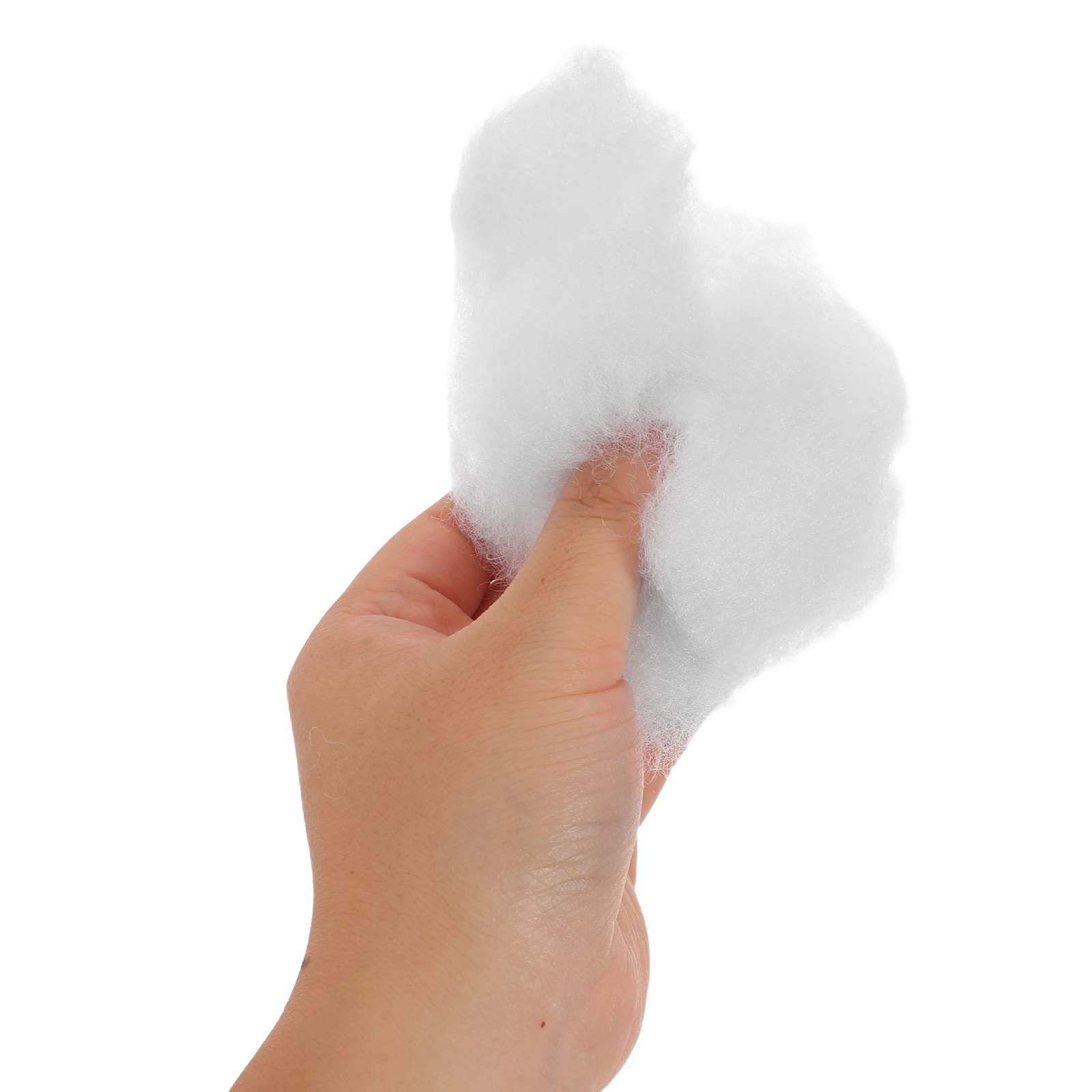 Remplissage en Fiber de Polyester 100G, pour bricolage, artisanat, coussin de canapé, animaux en peluche doux, insertion d'oreiller, ouate de frappe