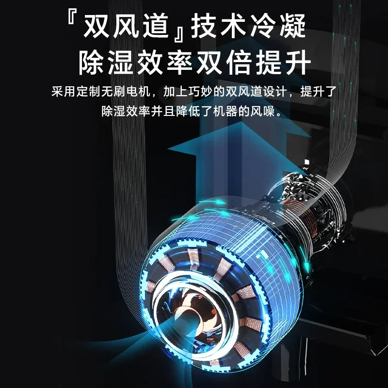 مثالية للمساحات الصغيرة: مزيل رطوبة نانتيان للمنزل، مزيل رطوبة داخلي ممتص للرطوبة