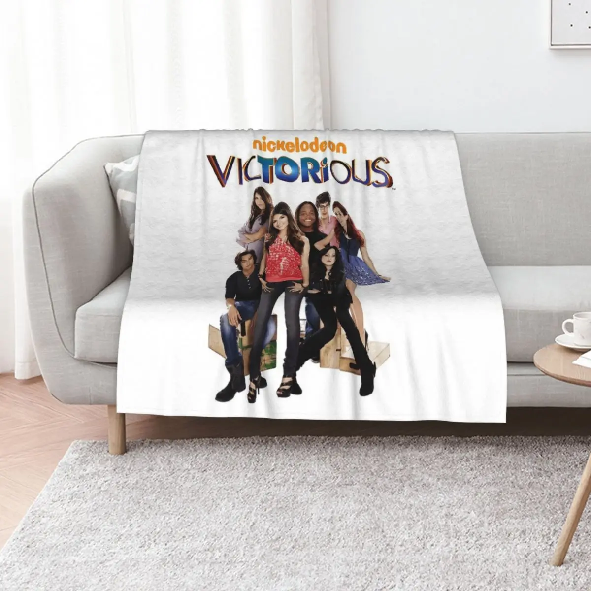 Top Selling Victorious Cast Throw Blanket Giant Sofa Multi-Purpose Soft Plush Plaid manga Luxury Thicken Moving Blankets