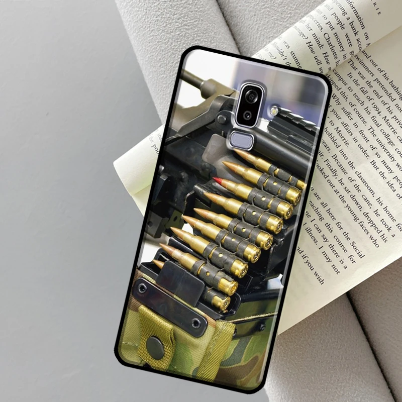 The Military Weapon Case For Samsung Galaxy J8 A6 A8 J4 J6 Plus A7 A9 2018 J1 J3 J7 J5 2016 A3 A5 2017 Cover