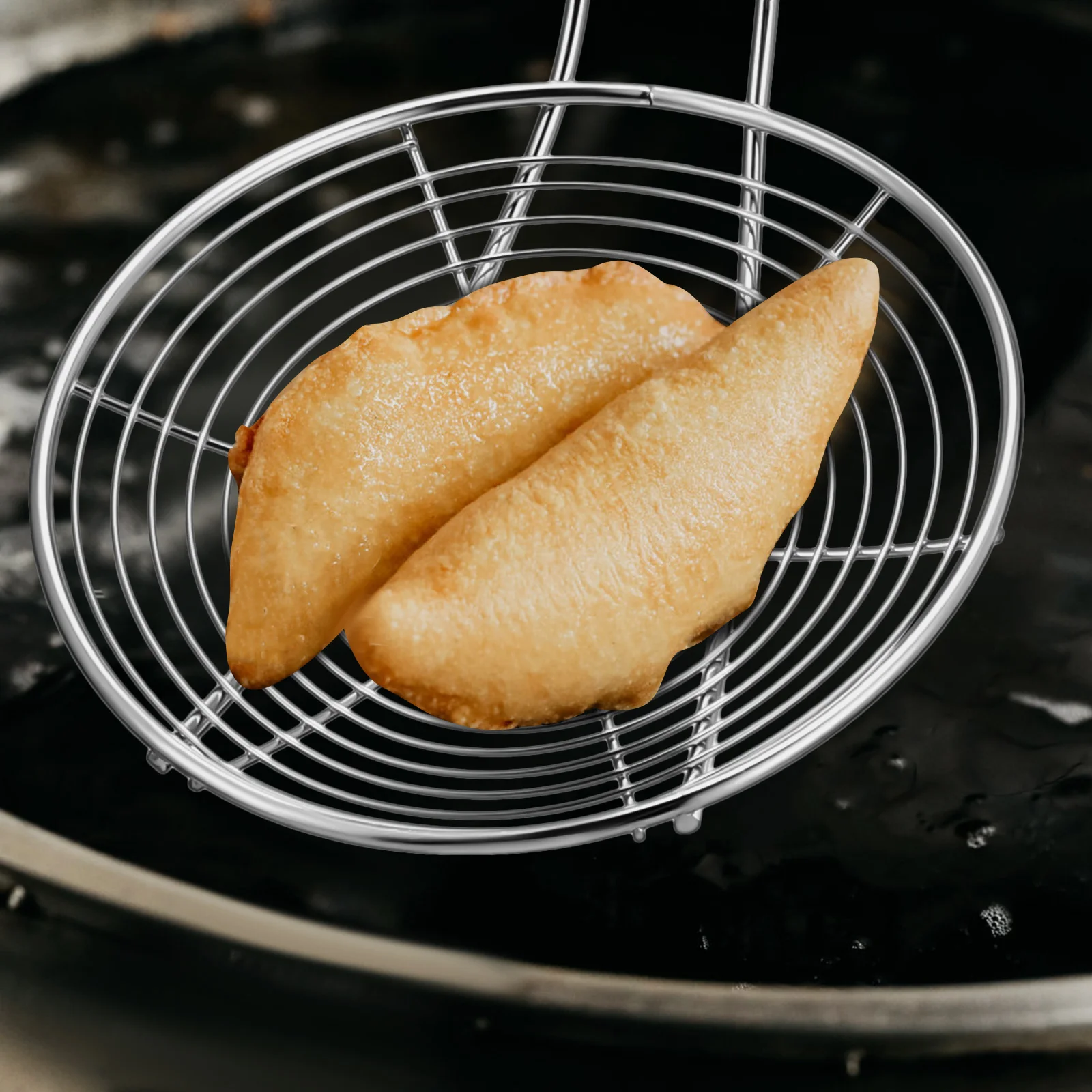 

Stainless Steel Colander Premium Finish Filtering Spoon High Temperature Resistant For Hot Pot