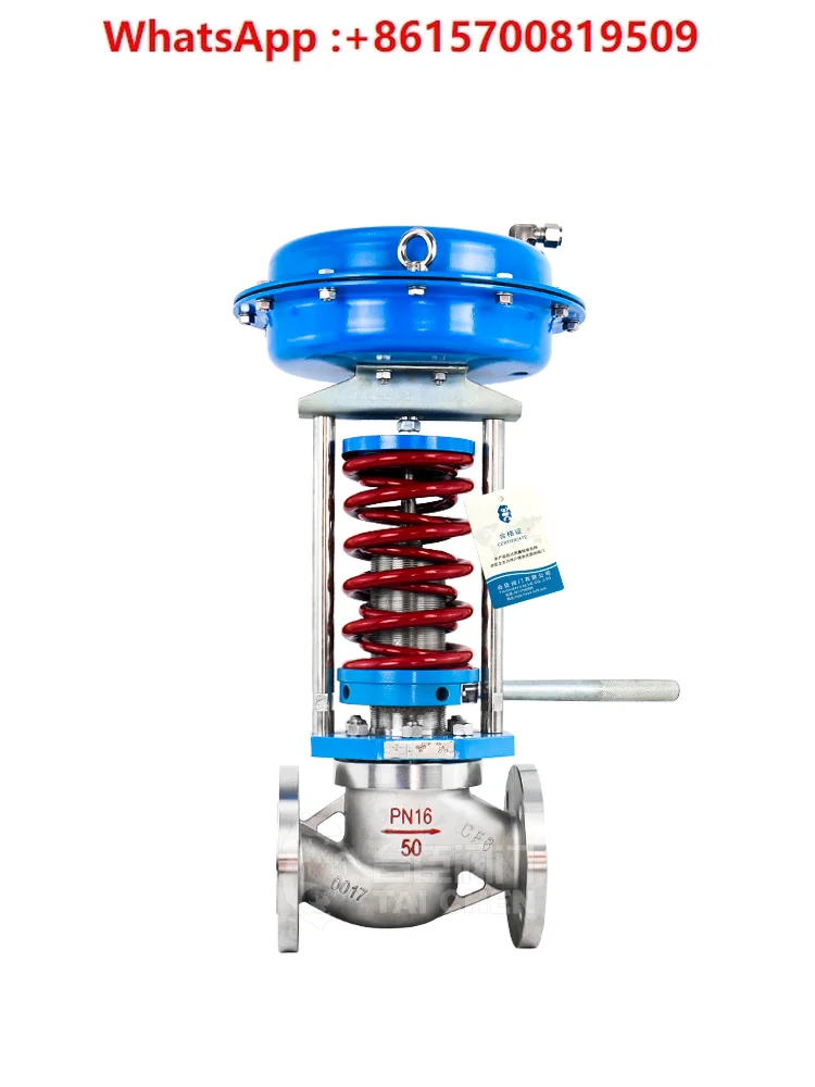 Self-operated pressure regulating valve, steam flow proportional automatic pressure stabilizing control valve