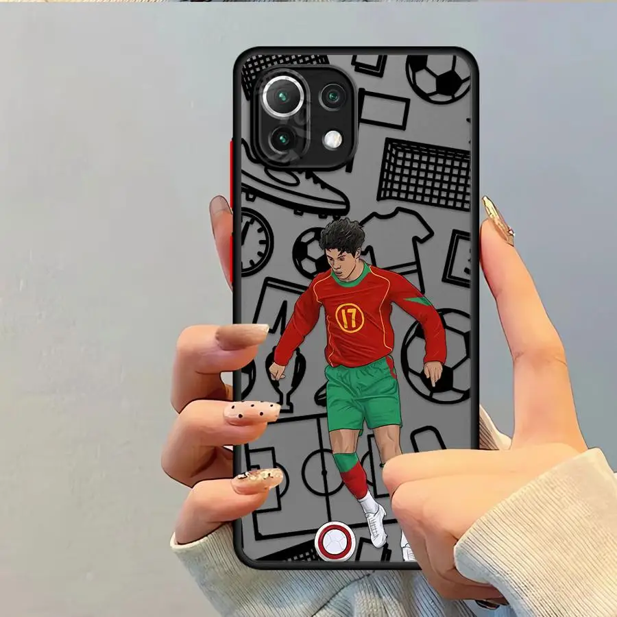 غطاء خلفي للهاتف لهاتف Xiaomi Mi 12x 10T 13 11 Lite 14 13 Pro 12T 11T كارتون كرة قدم رياضي رائع