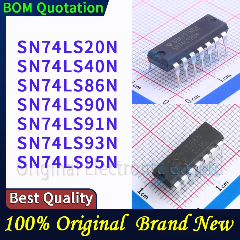 5pcs/lot SN74LS20N SN74LS40N SN74LS86N SN74LS90N SN74LS91N SN74LS93N SN74LS95N In stock Original High quality