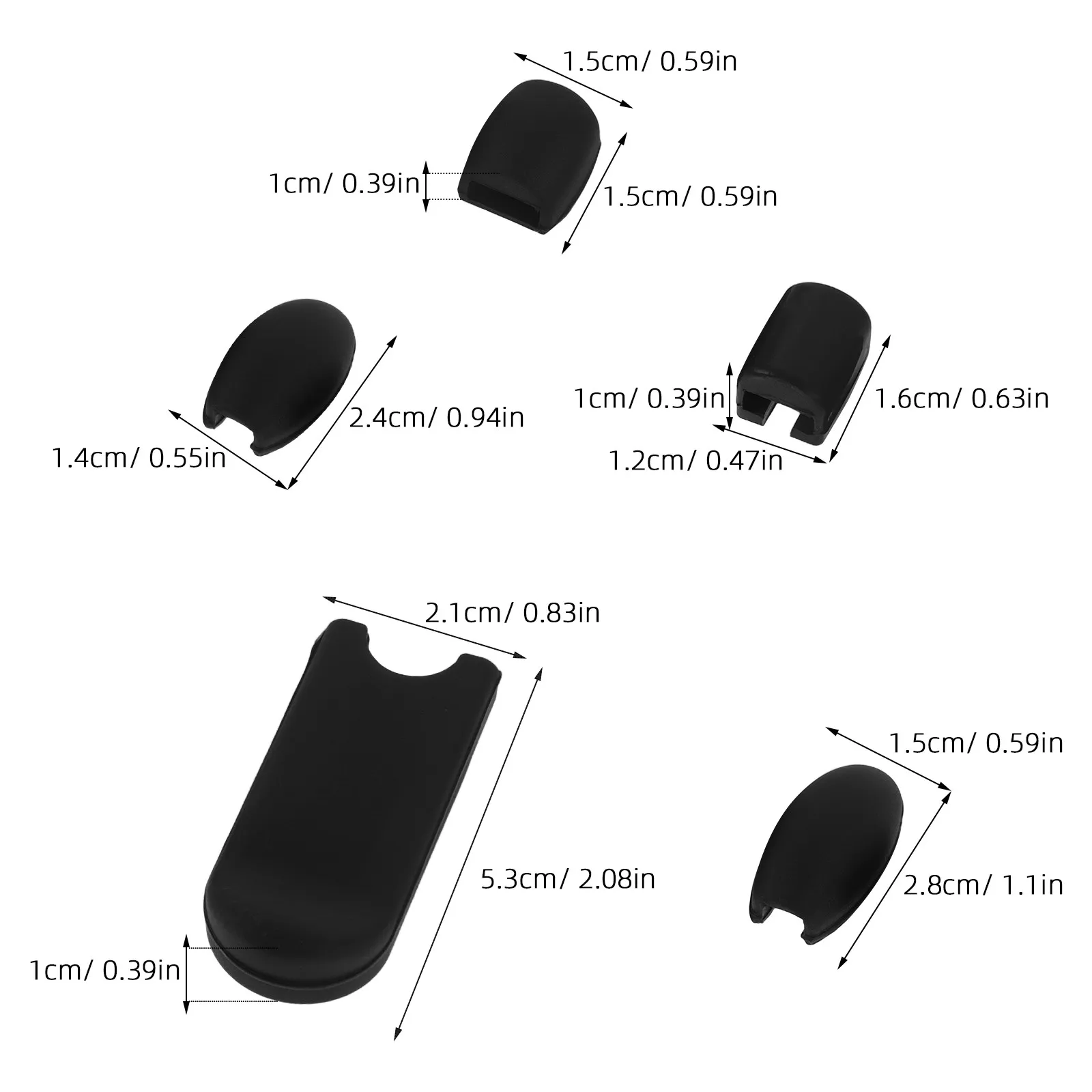1Set Silicone Saxophone Thumb Rest Cushion Comfortable Alto Sax Finger Protector for Left Right Hand Practice Accessories