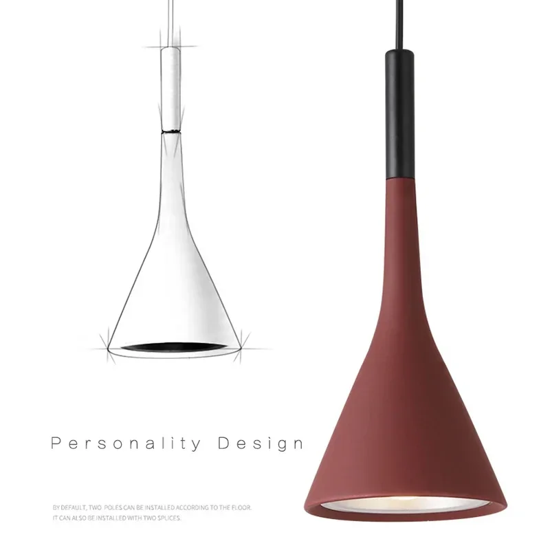 

Modern Nordic Pendant Lights Simple Lamps Multicolor Minimalist Hanging Lamps Heads E27 Edison Bulb for Kitchen Dining Bedroom