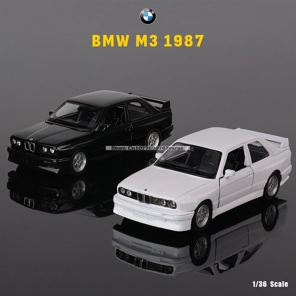 

1:36 BMW M3 1987 Audi Quattro 1980 Classic Alloy Car Model Car Model Toy Casting Series Collection Ornament Gift Christmas Gift