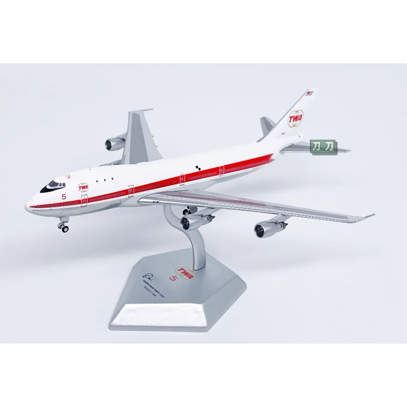 PT Diecast 1/400 Schaal Global Airlines B747-131 Passagiersvliegtuigen N93101 Legering Vliegtuigen Model Collectie Decoratieve Ornamenten