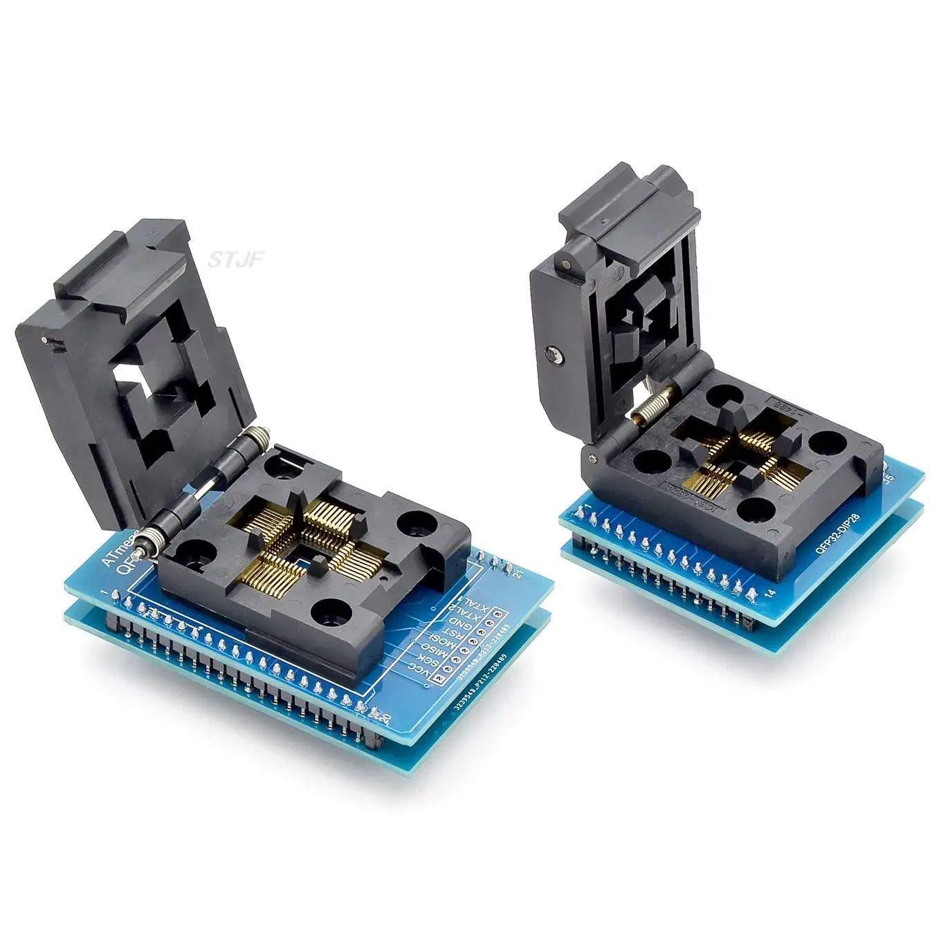

TQFP32 to DIP28 test seat TQFP44 to DIP40 test seat AVR programming burning seat 0.8 pitch
