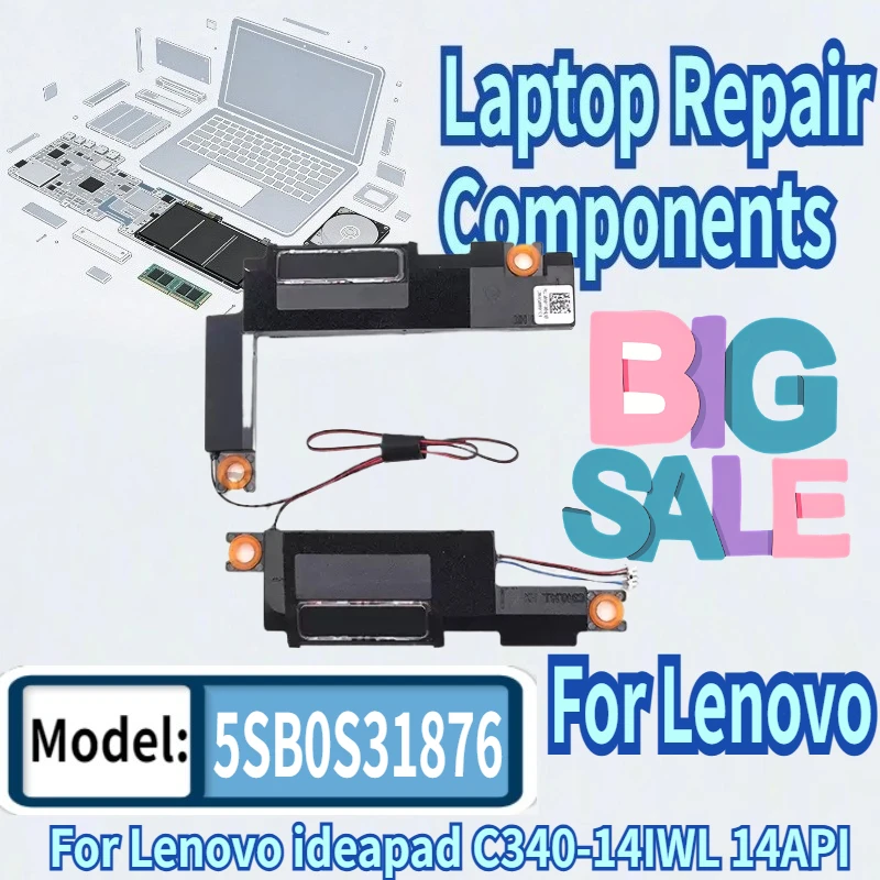 

Built In Speaker Kit Set For Lenovo ideapad C340-14IWL 14API 14IML FLEX-14IWL 14API 14IML PK23000YT00 5SB0S31876