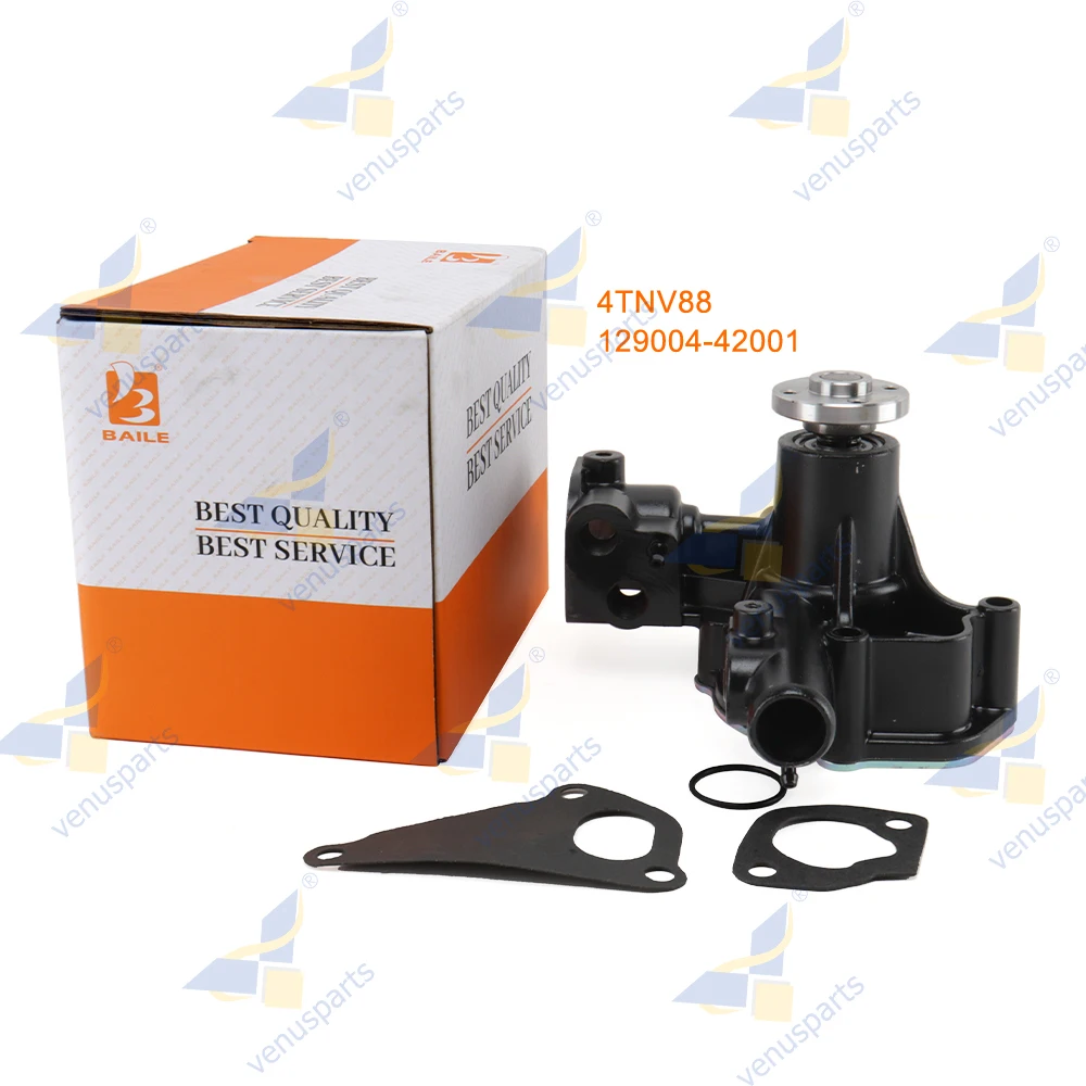 

129004-42001 Водяной насос для экскаваторов Yanmar 4TNE88 4TNV84 4TNV88 с бортовым поворотом 28 мм