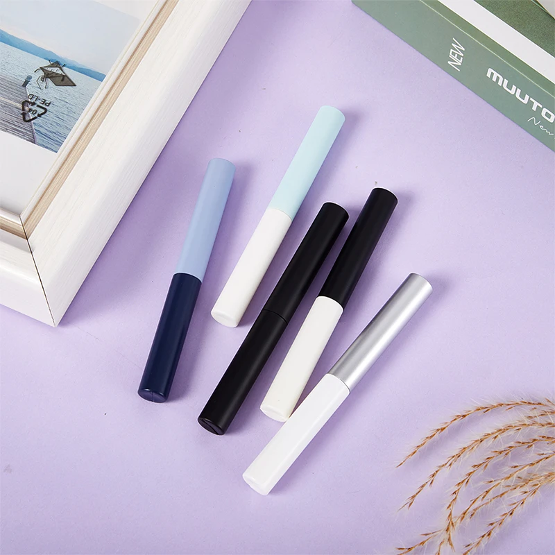 5pc 5ML Empty Mascara Tubes Makeup Packaging Cosmetic Sample Container Refillable Plastic Bottle With Eyelash Brush Stick