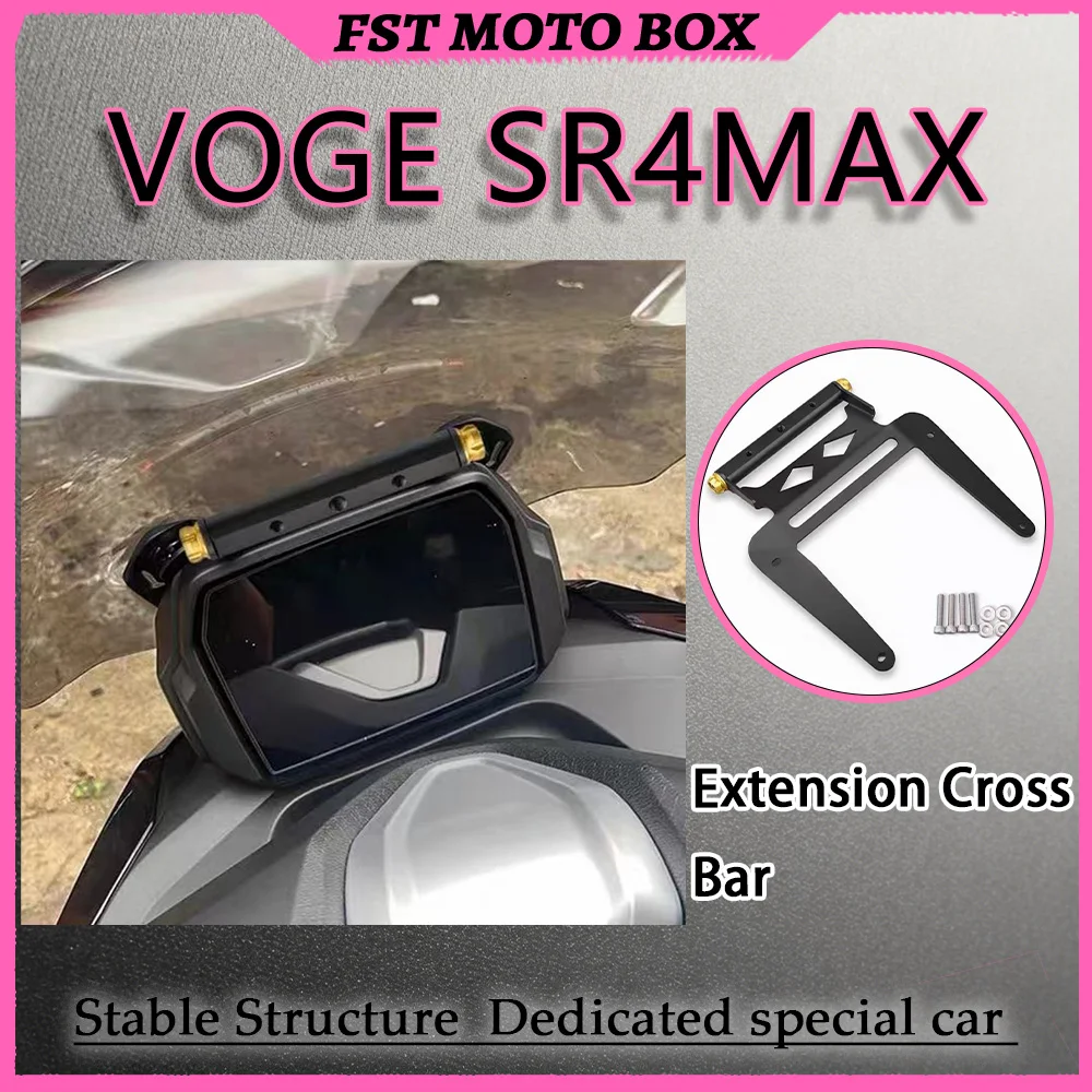 FOR VOGE SR4MAX Windshield Extension Bracket Heightened Multi-Function Scooter Modification Non-Destructive Extension Bar