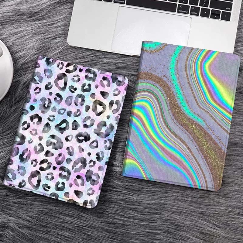 

Leopard Print Pattern Design Tablet Case For Samsung Tab Galaxy S6 S11 A A7 A8 A9 A11 10.1 10.4 10.5 Plus Lite Gift