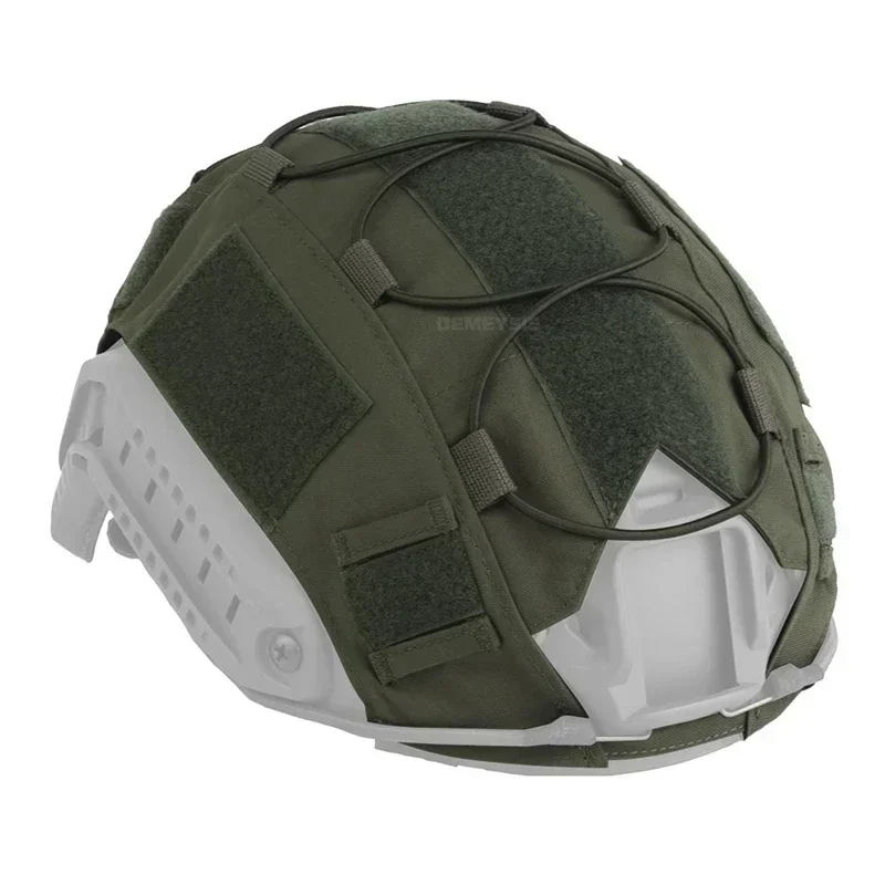 SNELLE Tactische Helmhoes Lichtgewicht Outdoor Jacht Schieten Wargame Helmen Doek Camouflage Paintball Helmhoes