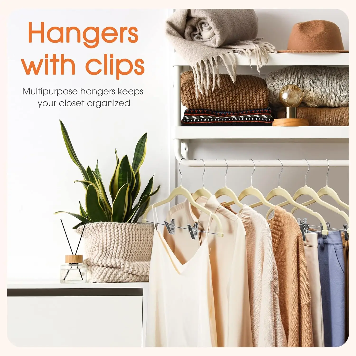 Velvet Skirt Hangers 5Pack Velvet Hangers with Clips Ultra Thin Non Slip Velvet Pants Hangers Space Saving Clothes Hanger