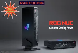 Super Gaming mini pc ASUS ROG NUC Intel Core Ultra 7/ 9 155H/185H/RTX 4060/4070 Wi-Fi 6E and Bluetooth 5.3 Gaming mini PC