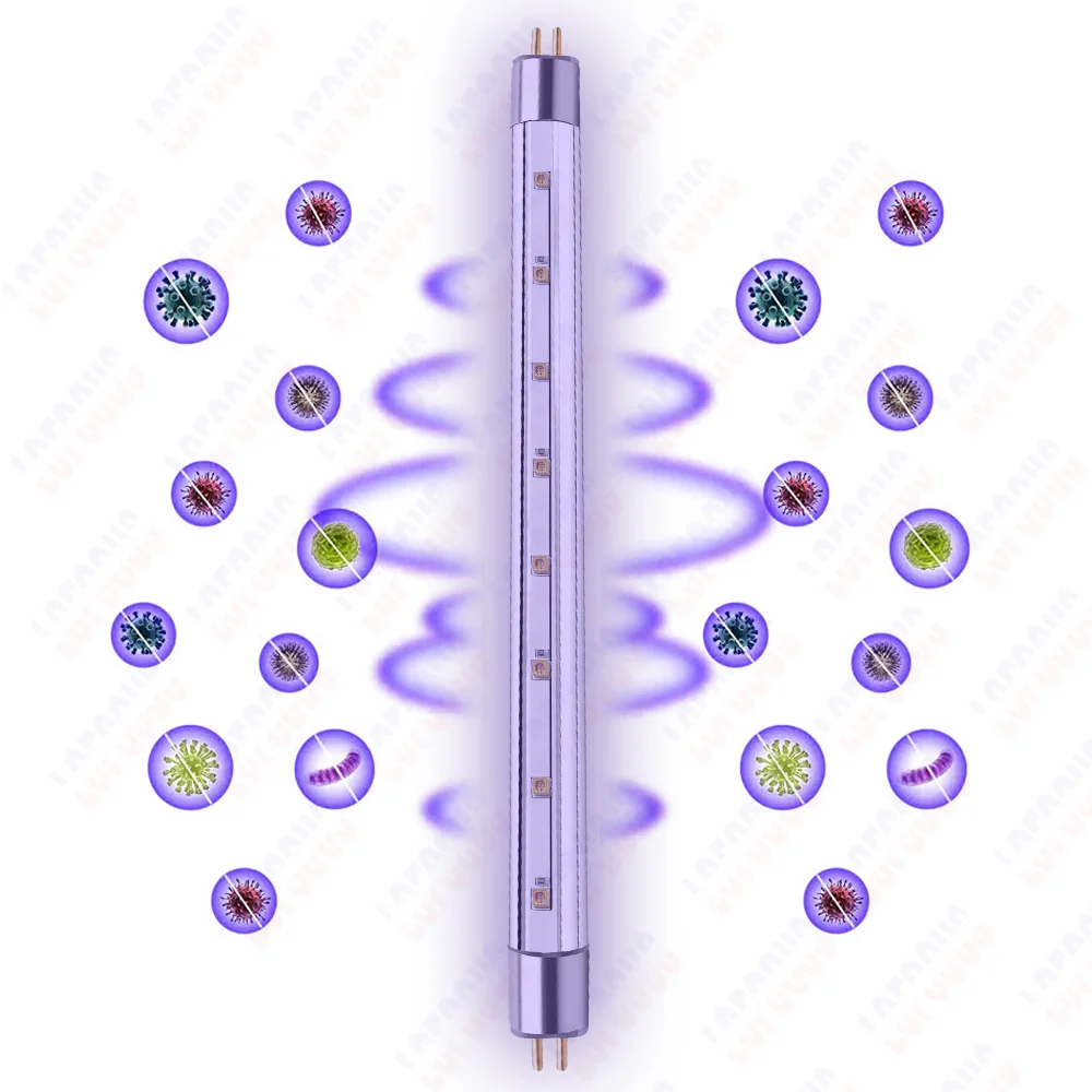 T5 2W 3W 4W 5W Quartz LED Ultraviolet Lamps Sterilizer Tube 270nm 280nm UVC 12V 24V For Sterilization Purification Disinfection