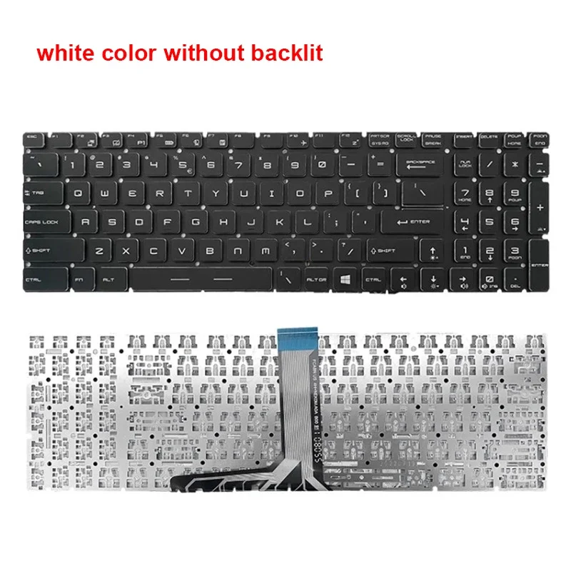 New genuine laptop replacement keyboard for MSI gl62m gs63 gs73vr gp72mvr gt72vr gt62vr GL63