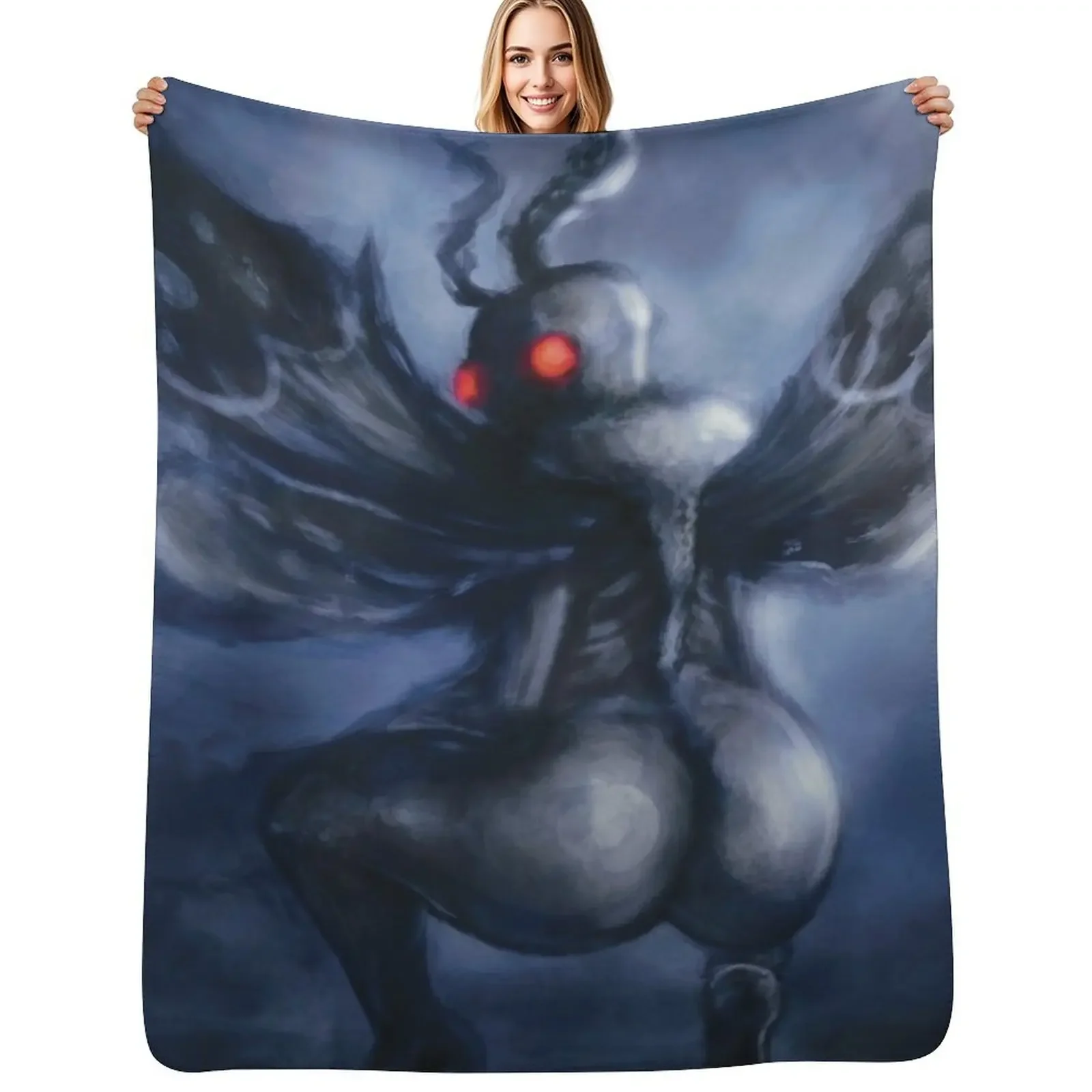 

Twerking Mothman Throw Blanket Moving christmas gifts Heavy Blanket