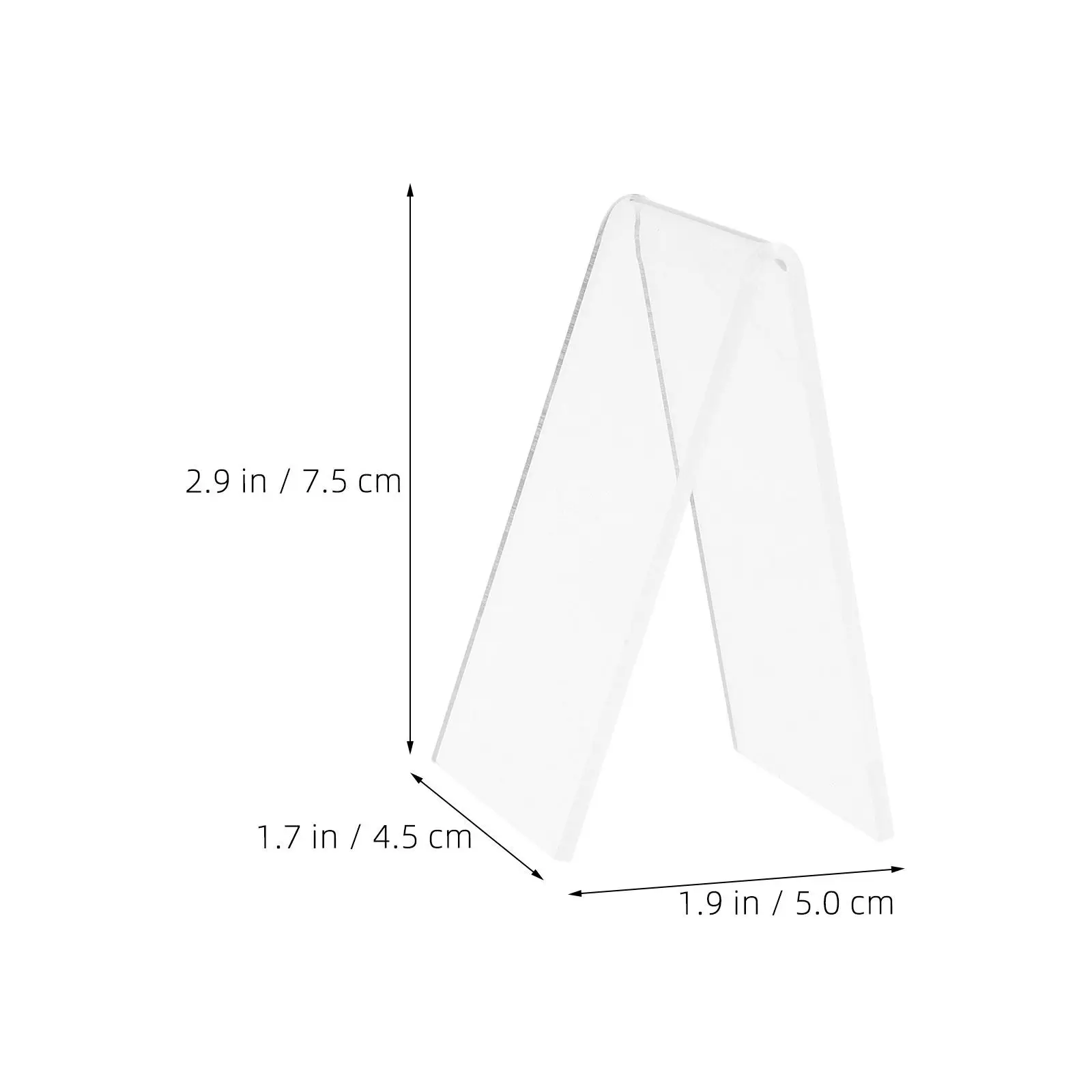 12Pcs Acrylic Shoe Rack Clear Display Stand Sandal Riser Shelf Retail Store Showcase Holder Transparent Shoe Organizer