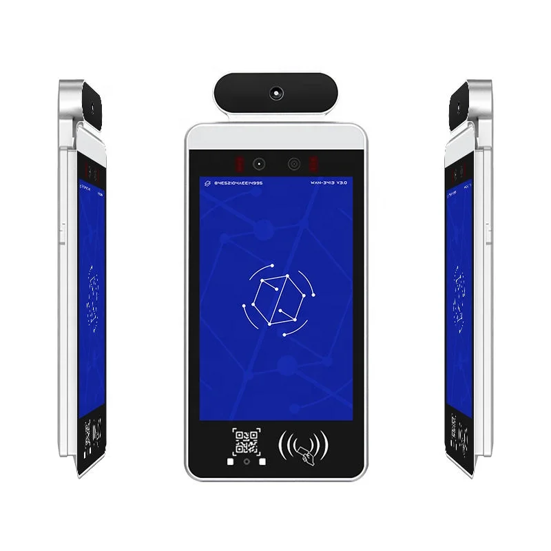 Riconoscimento facciale con rilevatore di temperatura Scanner di misurazione Controllo accessi Telecamera di rilevamento termico facciale