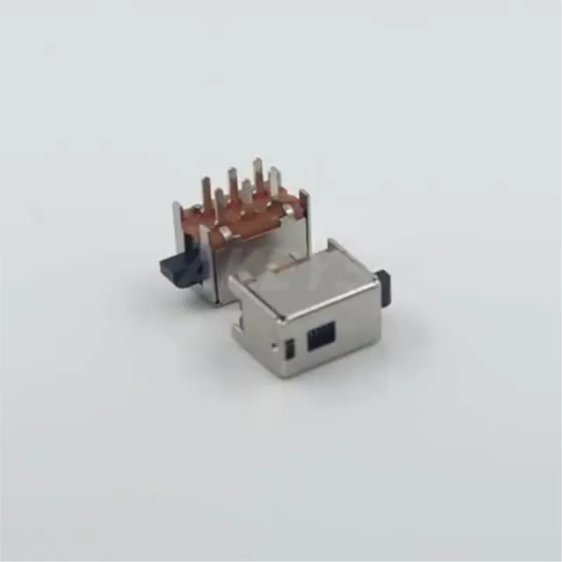 10PCS PS-22F91 6PINS Small power supply switch without fixed foot and lock