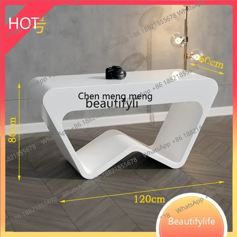 New Light Luxury Special-Shaped Display Stand Display Cabinet Paint Display Cabinet Showcase Exhibition Hall Booth Advanced