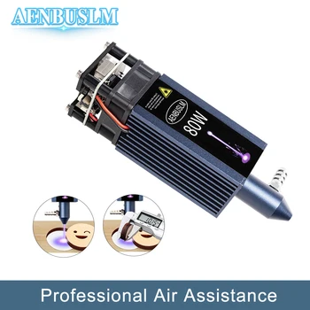 AENBUSLM 40W 80W laser module 450nm laser head blue light laser module CNC laser engraving cutting machine woodworking tools