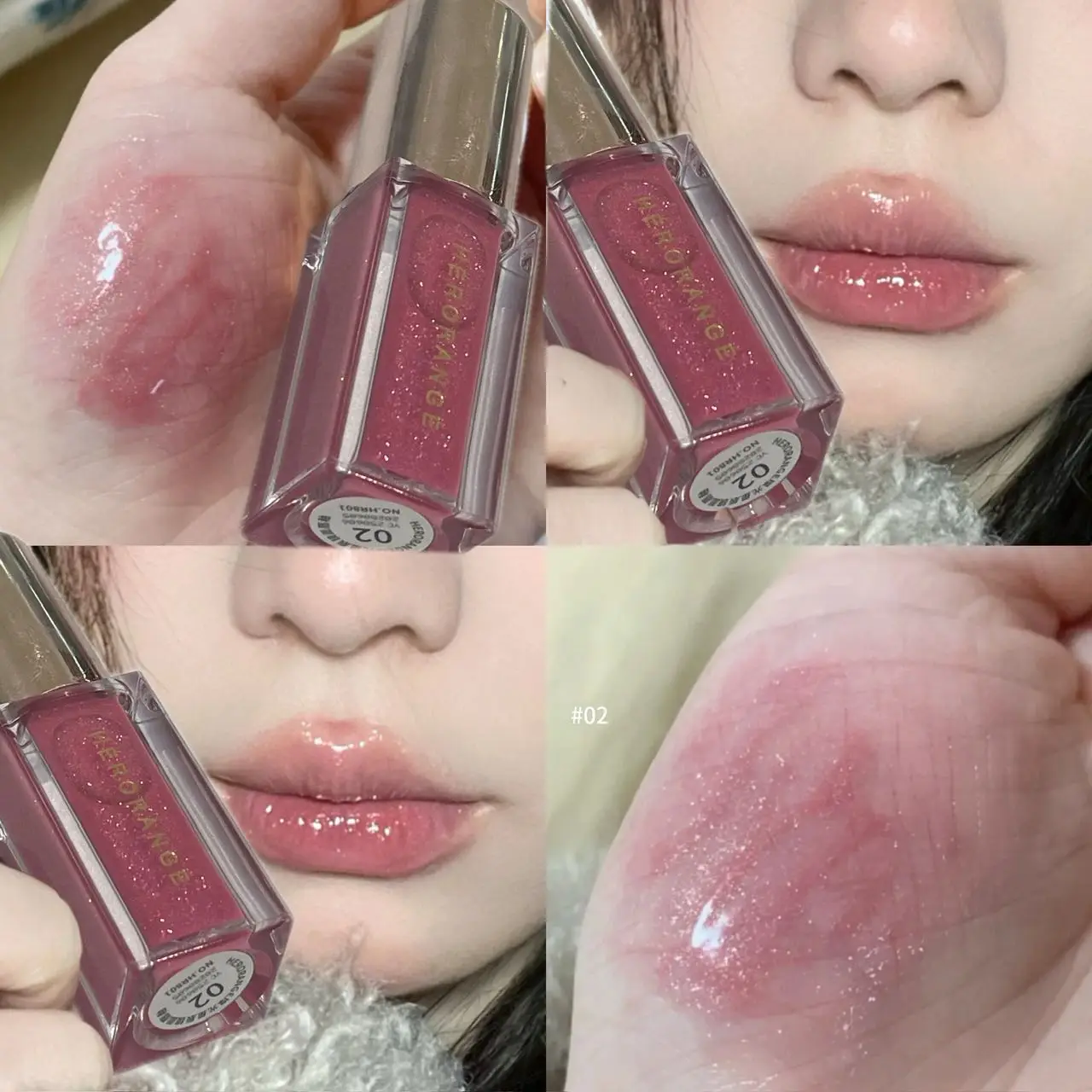 Glossy Lip Oil Shiny Hydrating Waterproof Gentle Lip Care Daily Essential