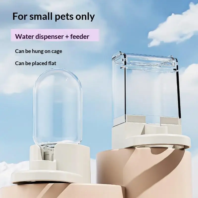 Automatic Bird Water Feeder Drinker Portable Lightweight Bird Cage Accessory for Parrot Outdoor Camping Bird Carrying Cage