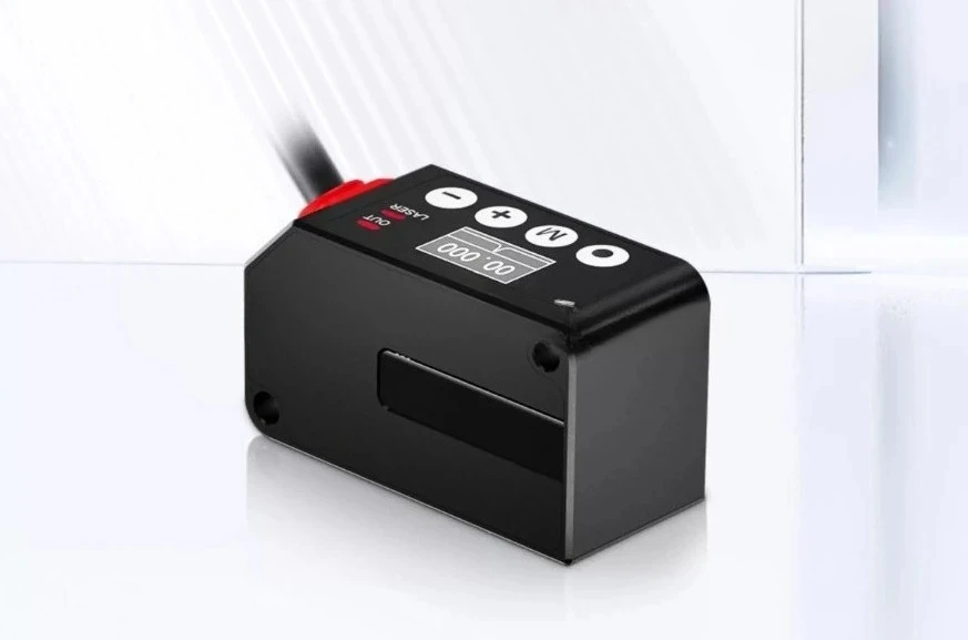 High precision 0.25μm laser displacement sensor distance measurement 485 analog distance sensor 30-800mm
