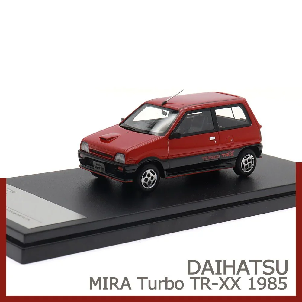

1:43 Scale Resin Die-casting Car Model MIRA Turbo TR-XX 1985 Style High Simulation Car Model Ornament Collection Gifts
