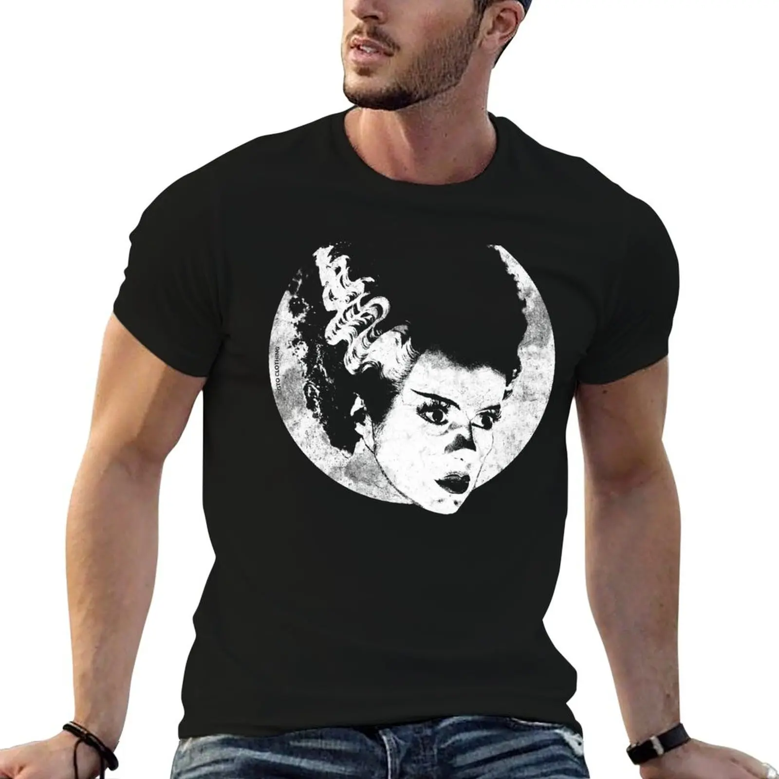 

for cotton t Of shirt T-Shirt man Bride Frankenstein designer shirts t man