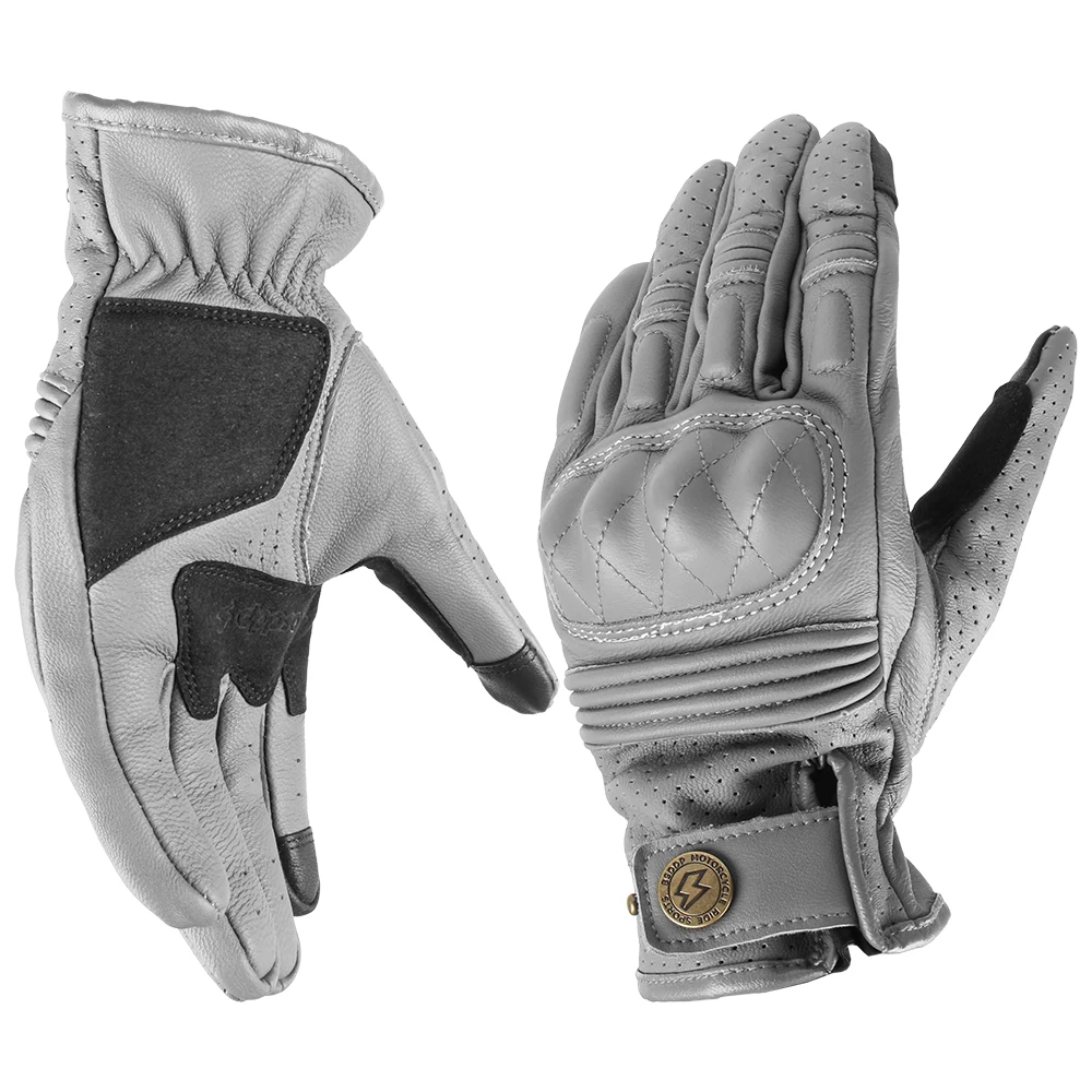 

Motorcycle Finger Touchable Screen Gloves Motobike Riding Travel Antiskid Gloves For Men Women Unisex Soft PU Breathable Glove