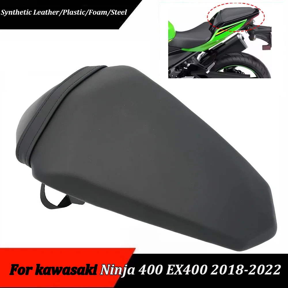 

Motorcycle Accessories Rear Passenger Seat Pillion Cushion For Kawasaki Ninja 400 Ninja400 EX400 EX 400 2018 2019 2020 2021 2022