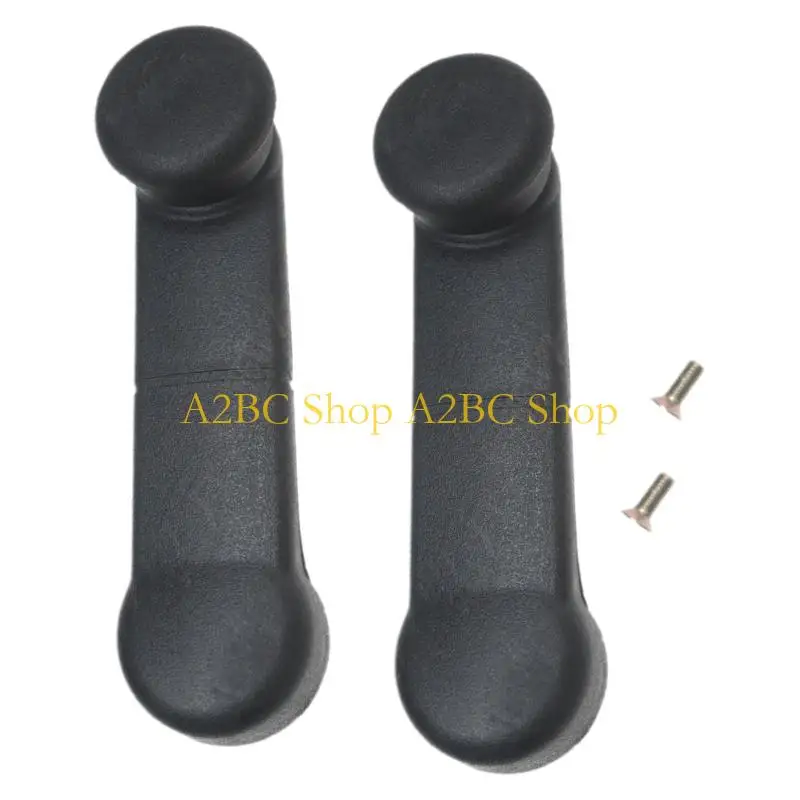 A2BC Black Car Door Window Crank Handle Replacement Part F37Z1023342A for F150 F250 F350 F450 F550 Models